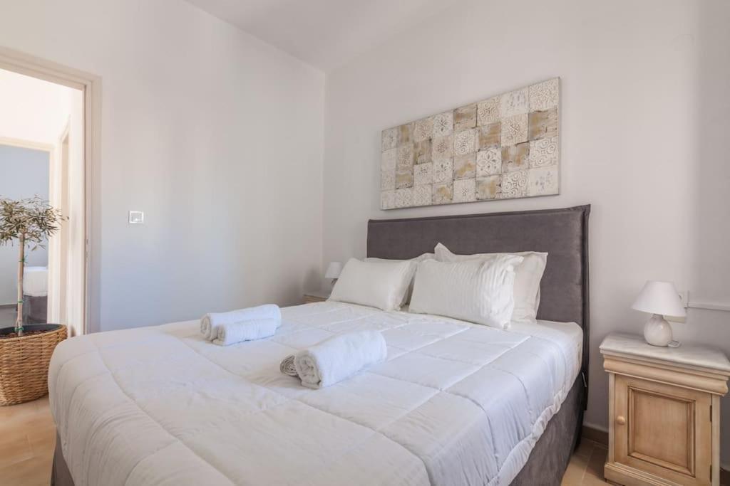 Geo'S Lovely Two Bedroom Island Apartment Gouves Exterior foto